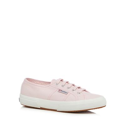 Superga Pink 'Cotu' lace up shoes